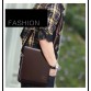 Men’s stylish genuine leather shoulder crossbody messenger bag with multi sizes